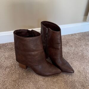 Sonoma Dark Brown Ankle Booties